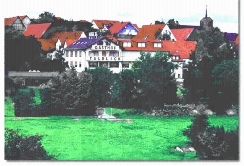 Hotel-Gasthof Talblick Esselbach Exterior foto